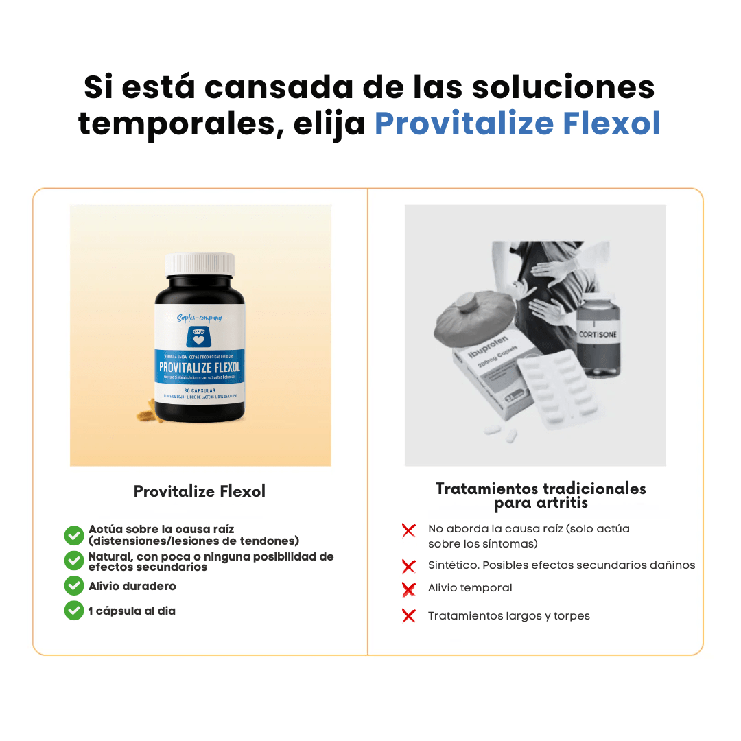 Provitalize: Dormí, caminá y viví sin dolor articular