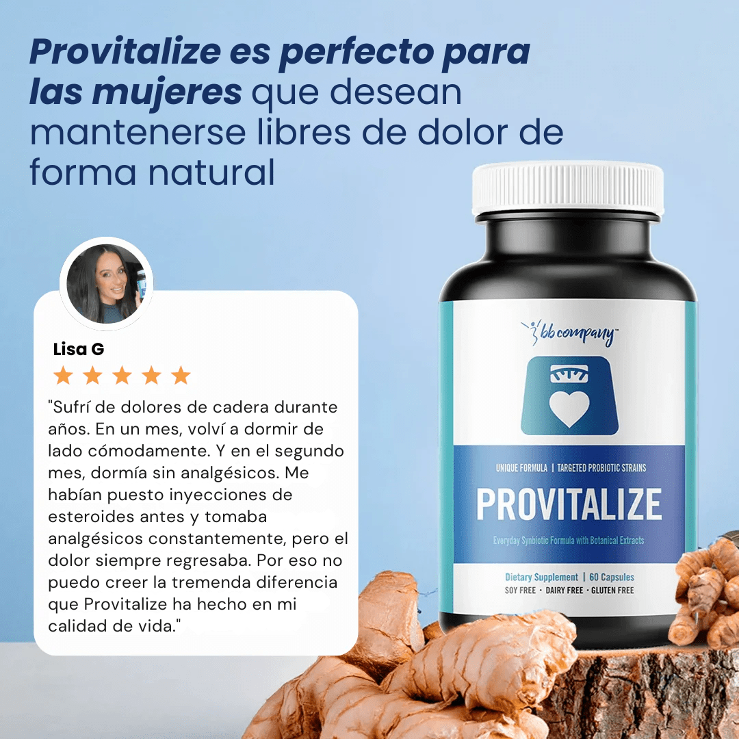 Provitalize: Dormí, caminá y viví sin dolor articular