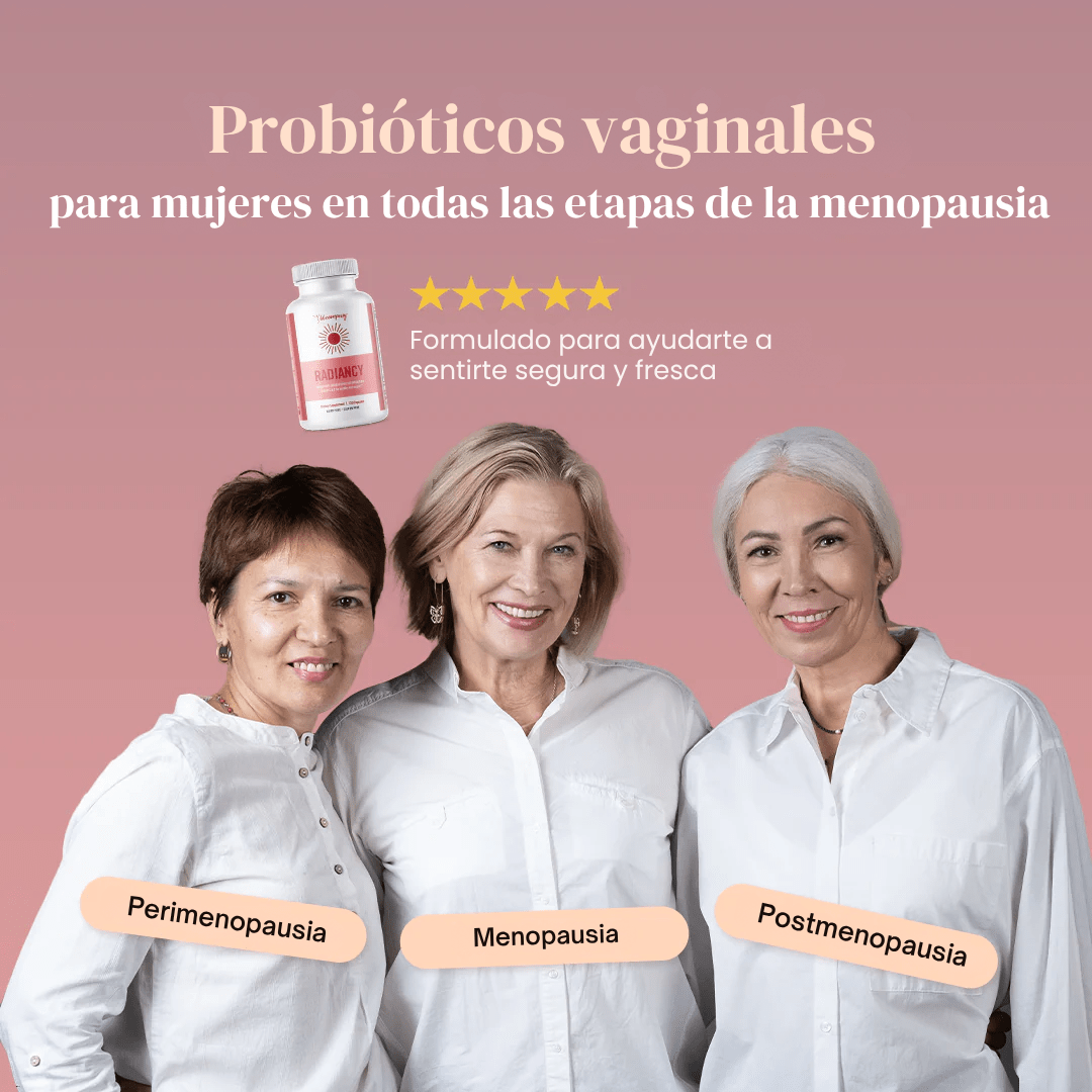Radiancy: probióticos íntimos + colágeno en una cápsula