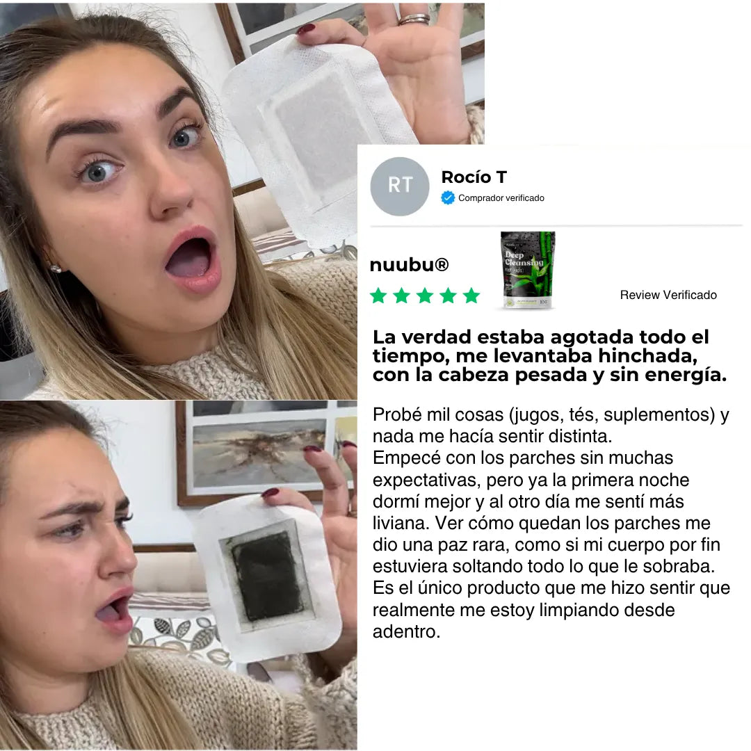 Nuub®: El parche natural que elimina toxinas