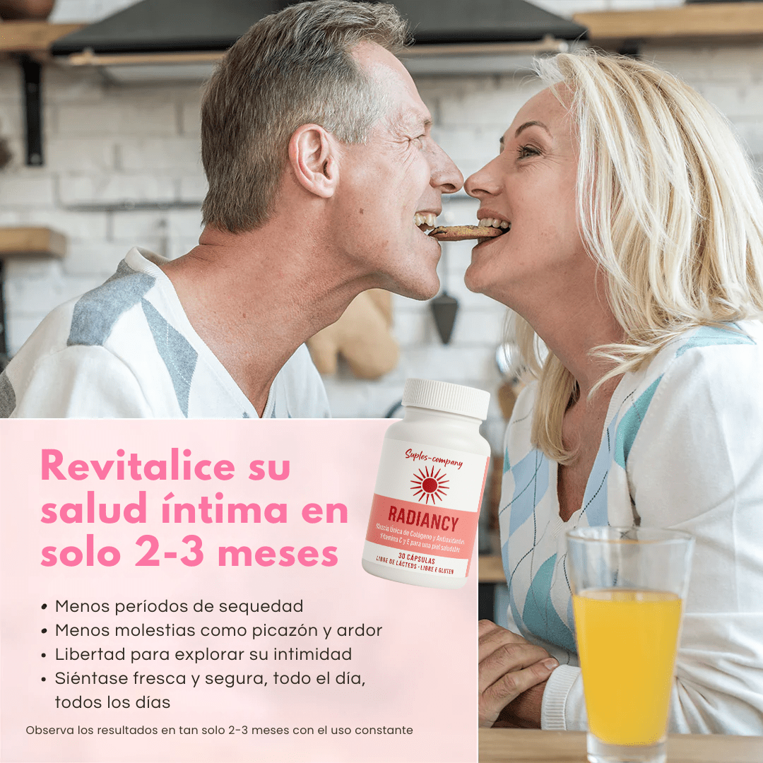 Radiancy: probióticos íntimos + colágeno en una cápsula